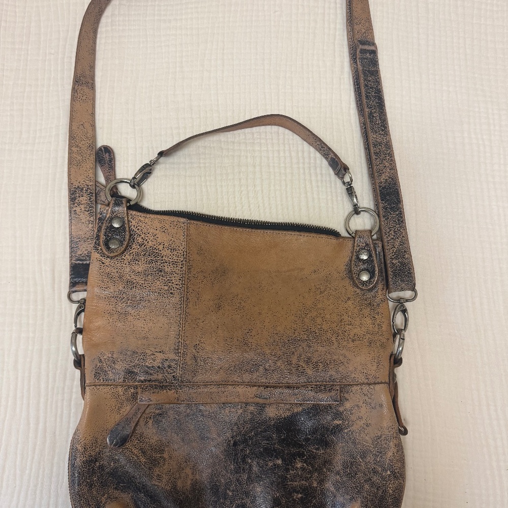 Bed|Stu Tahiti Crossbody Bag in Black Lux
